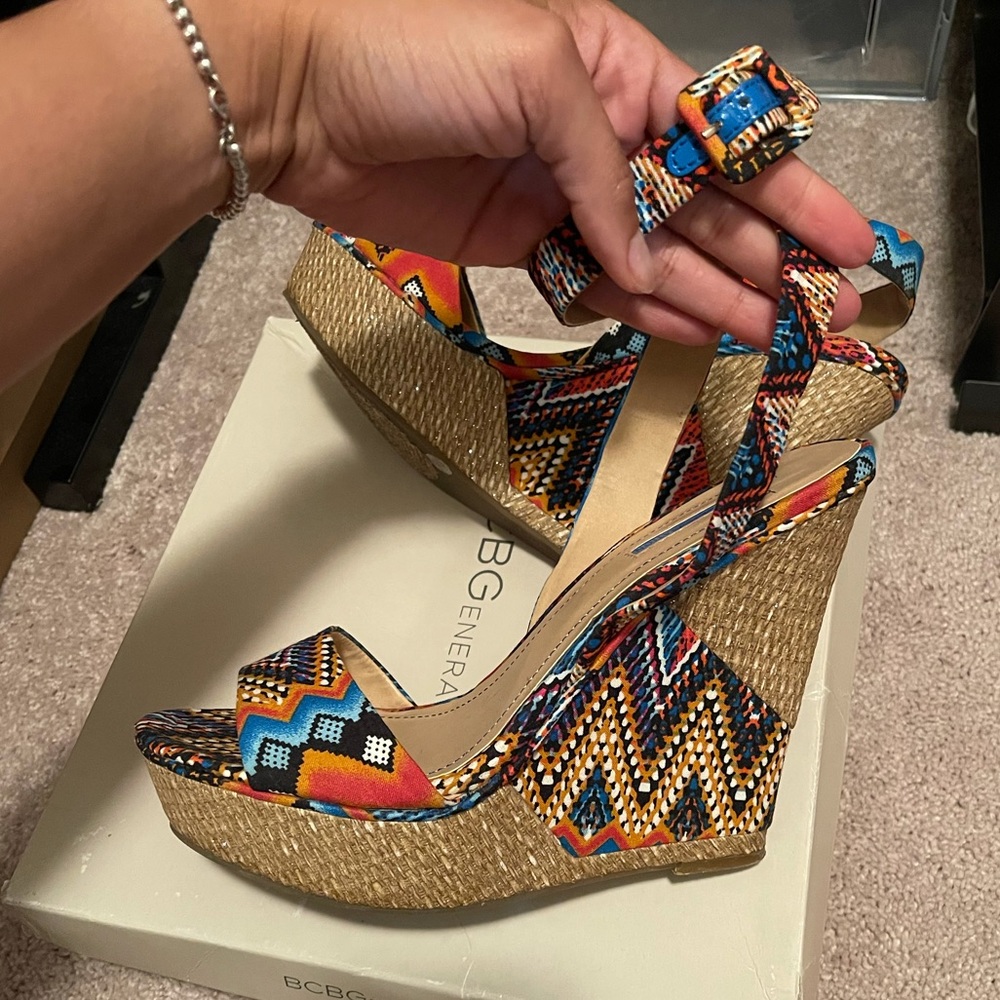 BCBGeneration Multicolor Wedges - image 6
